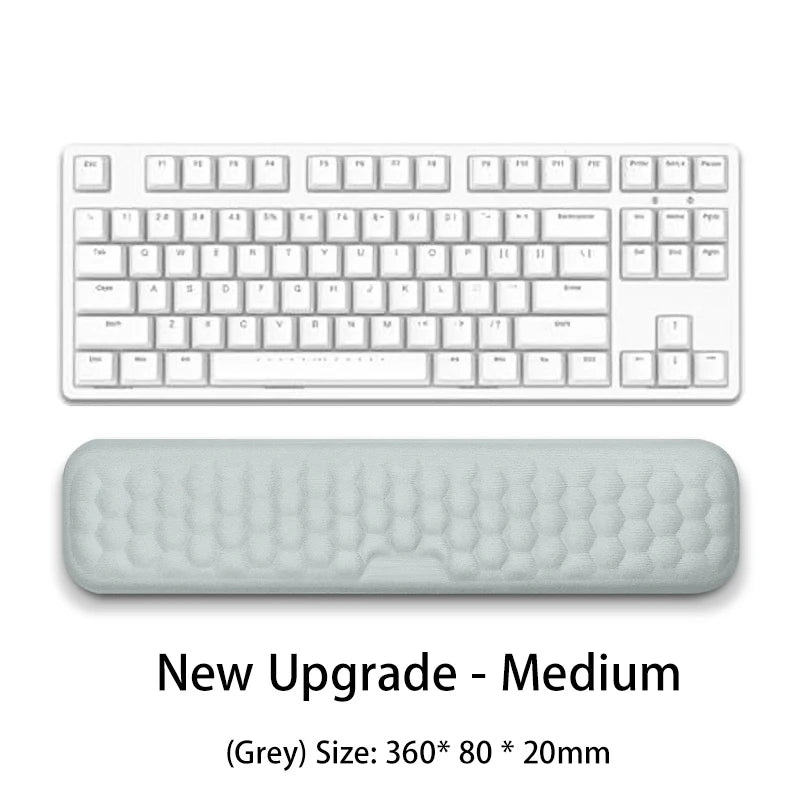 ComfortRest wrist pad set showing non-slip base texture