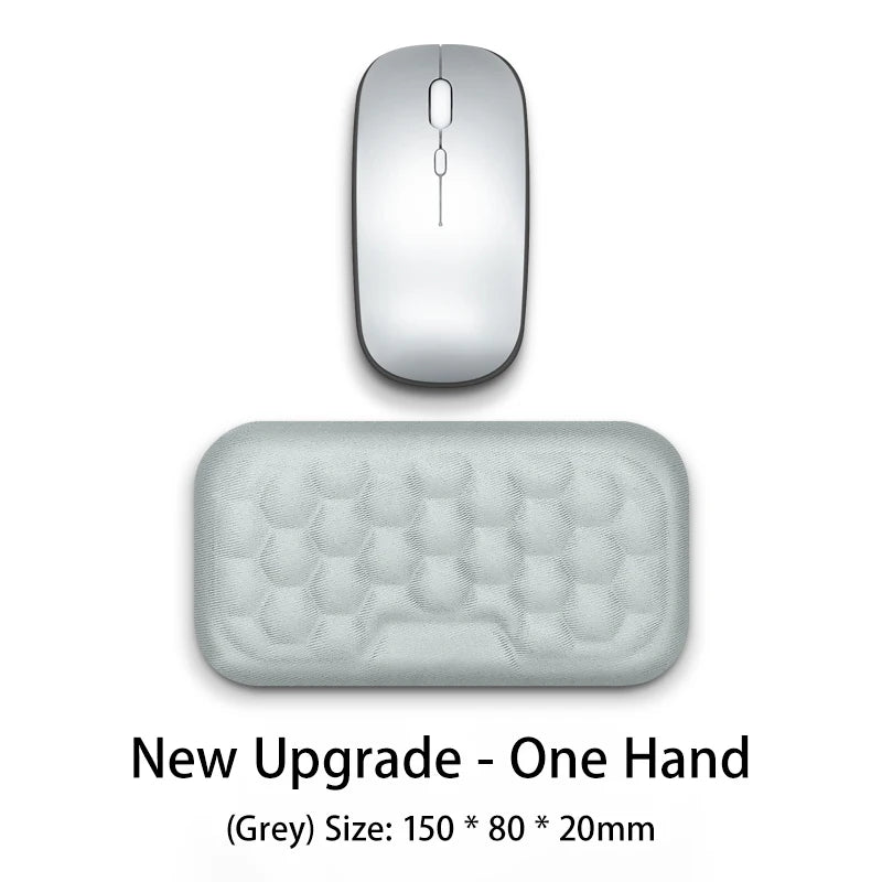 ComfortRest wrist pad set showing dimensions and size comparison