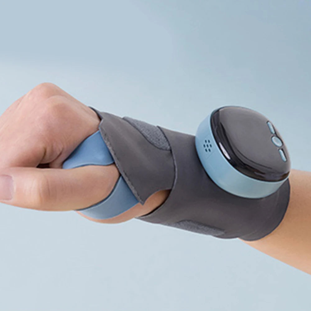 EMS wrist guard for wrist pain relief and muscle stimulation therapy