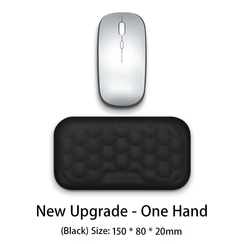 ComfortRest wrist pad set lifestyle shot at home office desk
