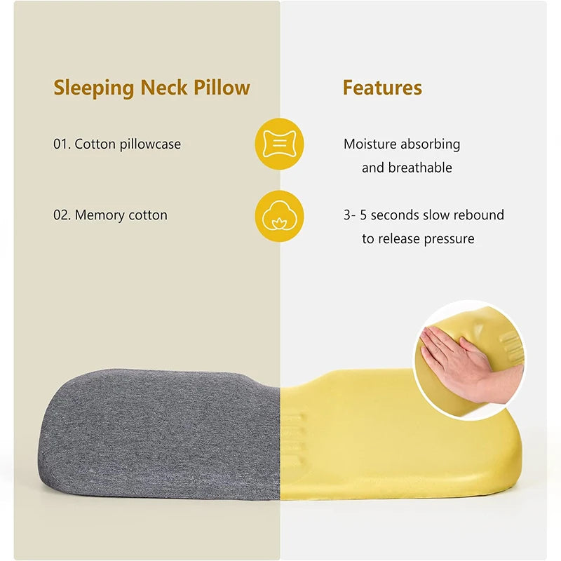 Ergonomic Orthopedic Sleeping Pillow