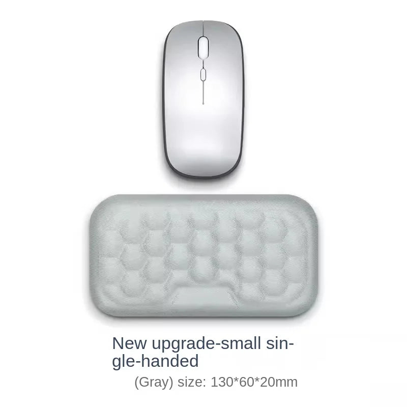 ComfortRest wrist pad set flat lay showing both pieces together