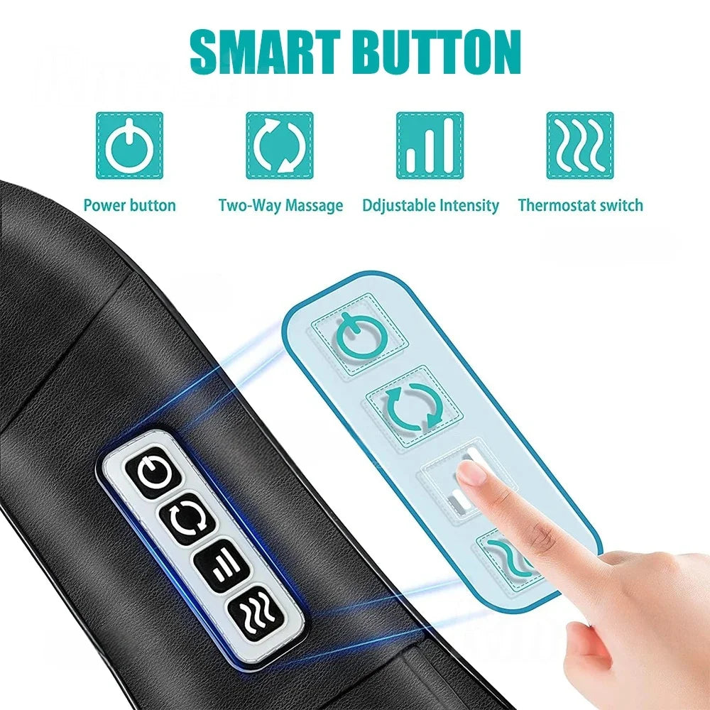 Shiatsu Heated Neck and Shoulder Massager