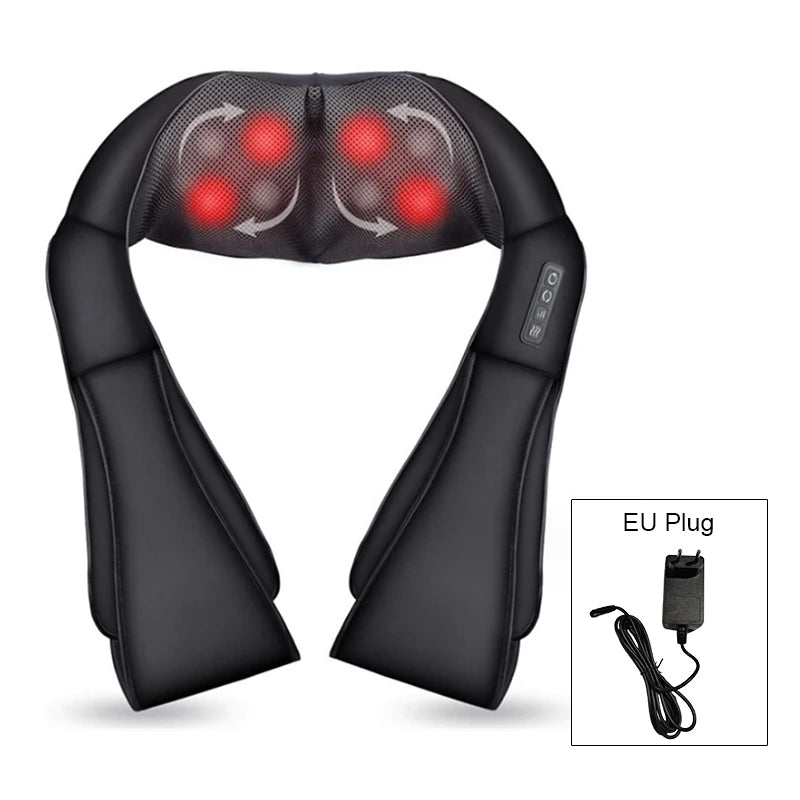 Shiatsu Heated Neck and Shoulder Massager