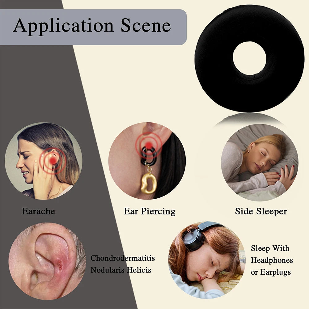Ear Hole Sleeping Pillow