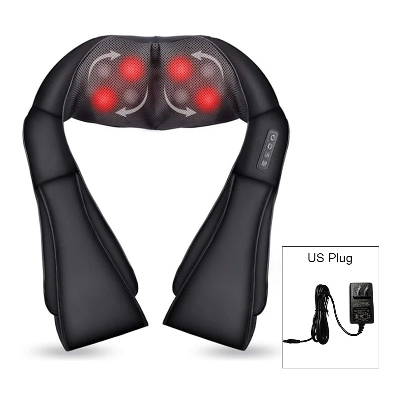 Shiatsu Heated Neck and Shoulder Massager