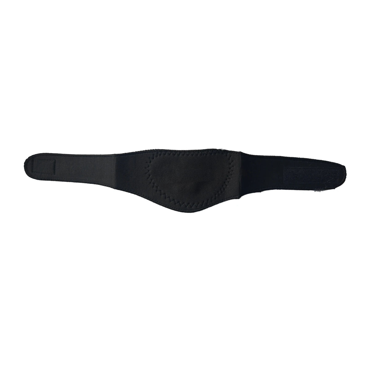 Self-heating neck support lifestyle shot showing daily wear use