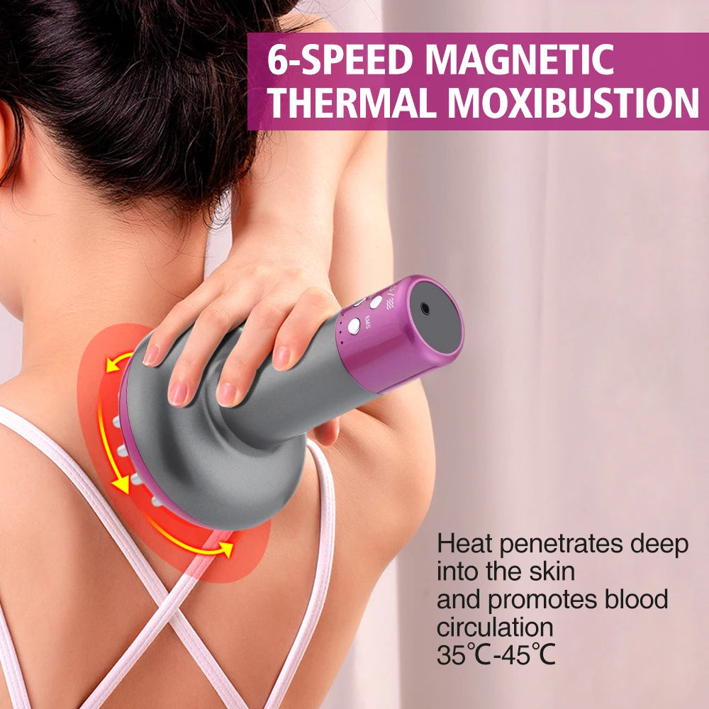 Heated Handheld Massager with Vibration