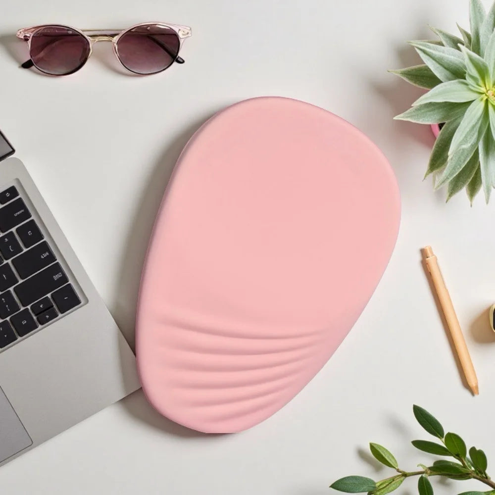 Ergonomic wrist rest showing washable cover feature